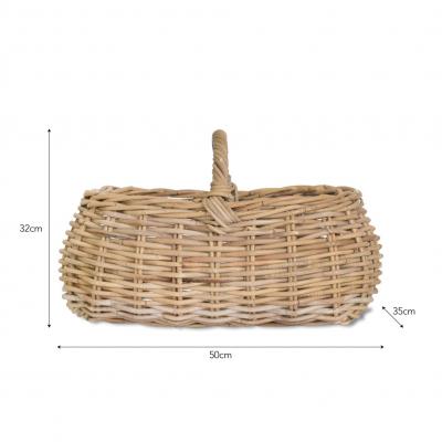 Bembridge Forage Basket Rattan Bembridge Forage Basket Rattan