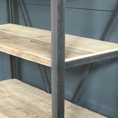 ANGLE IRON SHELVING UNIT ANGLE IRON SHELVING UNIT