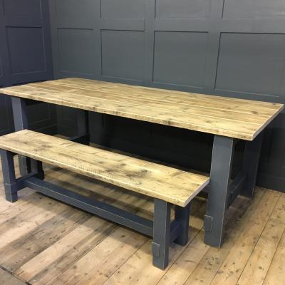 Painted Refectory Table £795.00 Painted Refectory Table £795.00