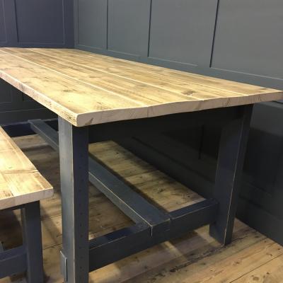 Painted Refectory Table £795.00 Painted Refectory Table £795.00