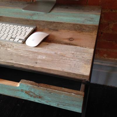 Reclaimed Wood and Metal Table £650