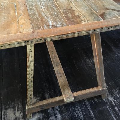 Reclaimed Wood Work Table £695