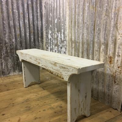 BENCH WHITEWASHED £175.00 BENCH WHITEWASHED £175.00