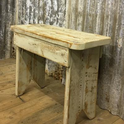 PRIMITIVE STOOL £125