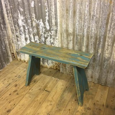 RECLAIMED GREEN BENCH £120 RECLAIMED GREEN BENCH £120