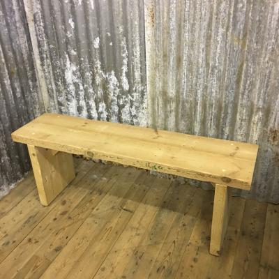 RECLAIMED WOOD BENCH £130 RECLAIMED WOOD BENCH £130