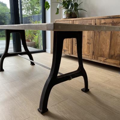 CAST IRON A FRAME TABLE £950
