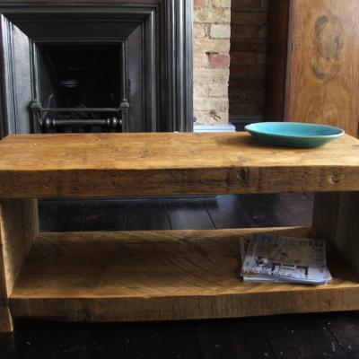 Reclaimed Chunky Wood Media Unit