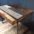 METAL AND RECLAIMED BOARDS DESK £650
