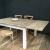 RECLAIMED WOOD TABLE WITH EXTENDING LEAVE 