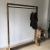 Reclaimed Wood Clothes Rail