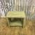 PAINTED SIDE TABLE/STOOL