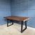 Reclaimed Wood Trapezium Table